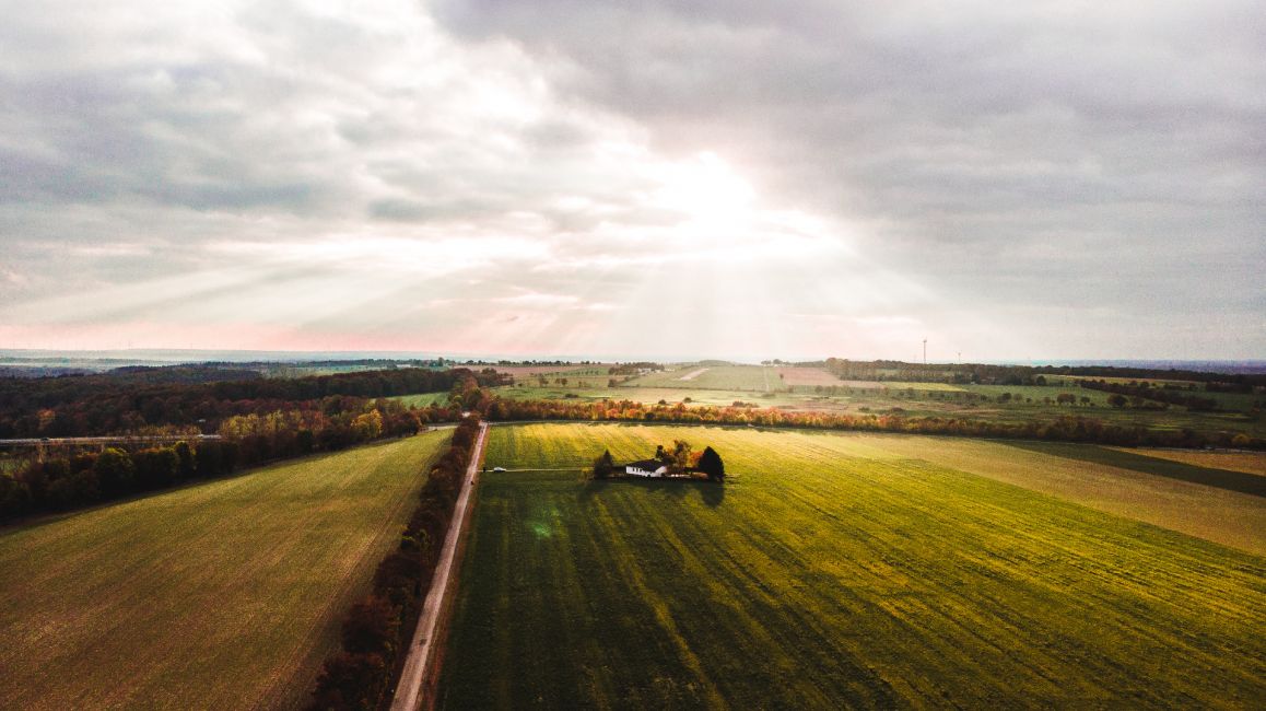 Sonnendurchbruch oberhalb Haxtergrundes in Paderborn | Philipp Schulte-Vennbur